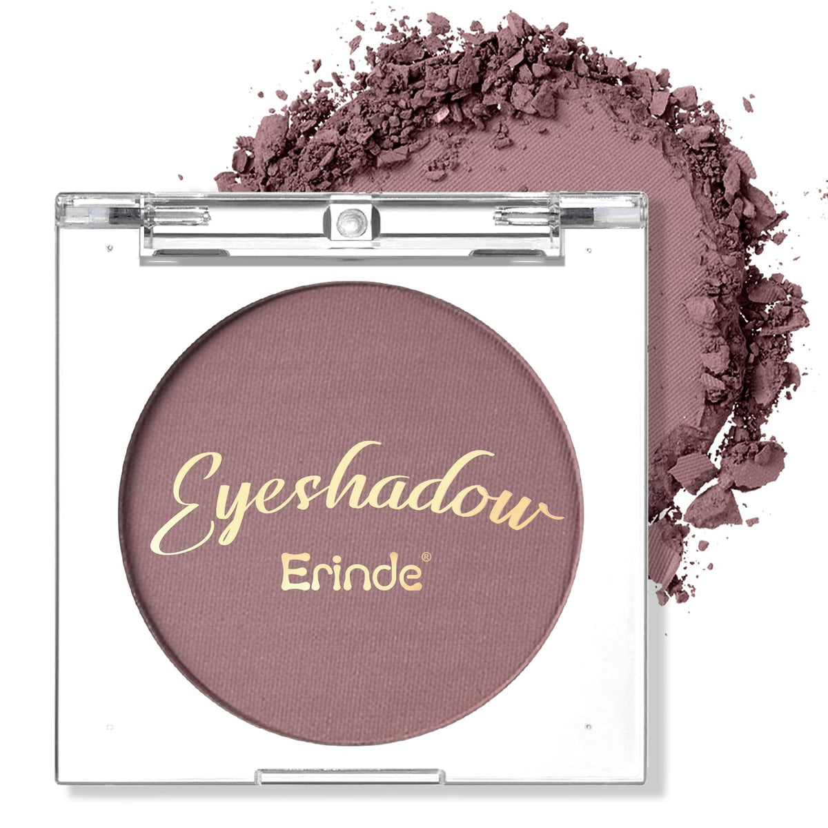 Erinde sombra mauve taupe mate para ojos verdes, acabado duradero.