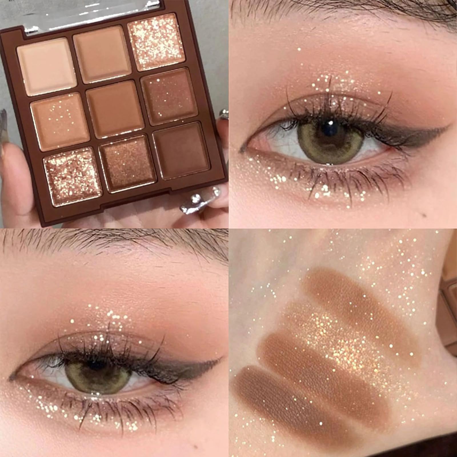 Erinde tono chocolate marrón para looks suaves o ahumados.
