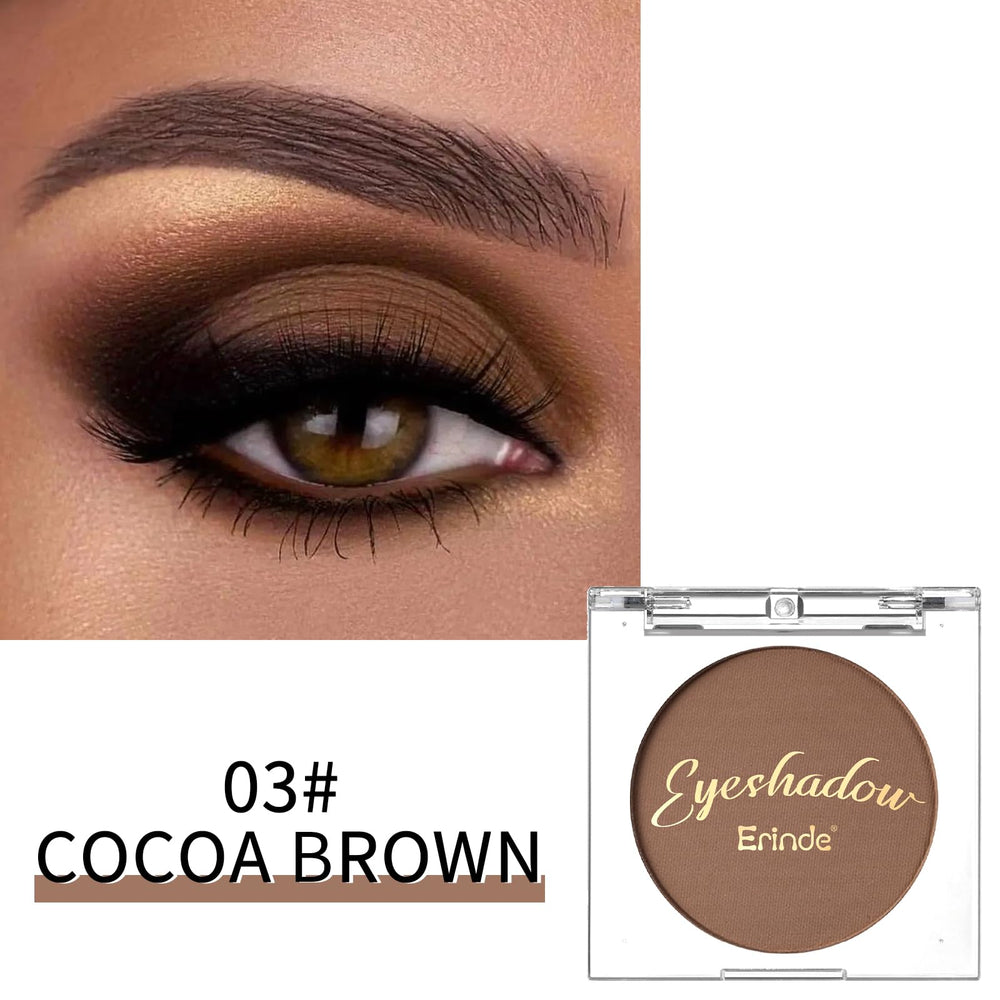 Erinde Sombras de ojos acabado terciopelo mate, pigmentación intensa para delinear con precisión.