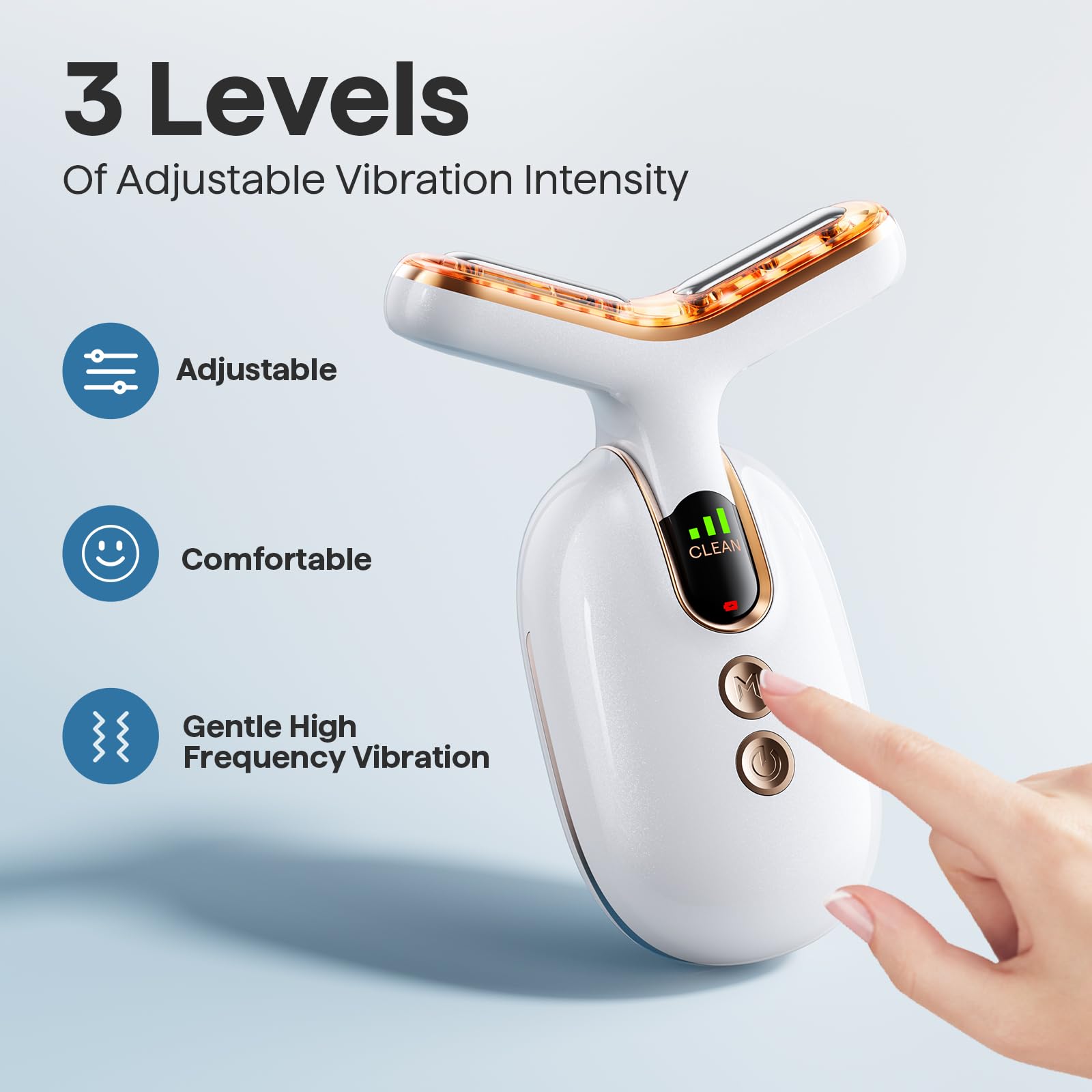 ERROWIN AM-810B diseño amable para piel sensible y uso diario.