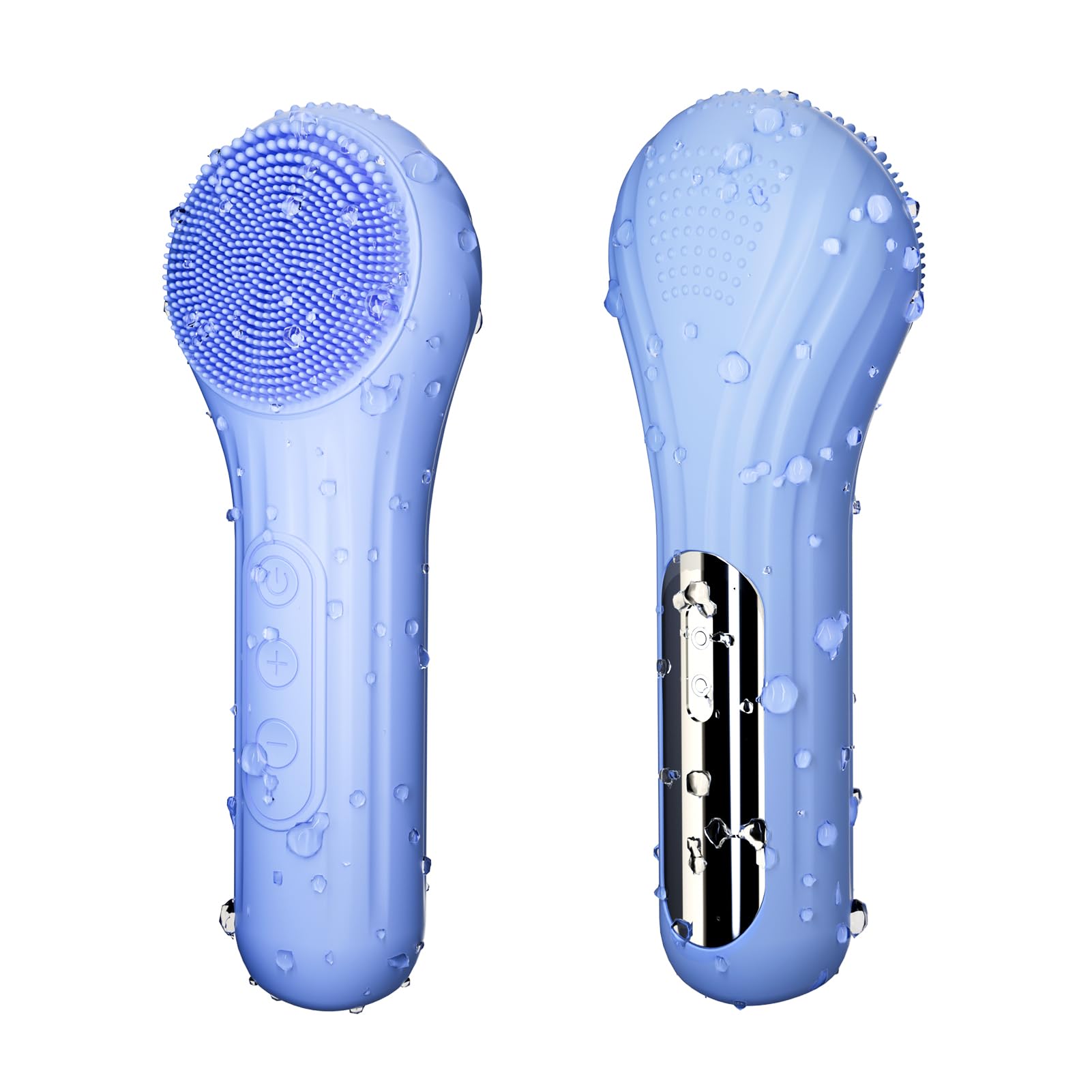 ERROWIN limpiador facial de silicona 5 modos azul para limpieza diaria suave