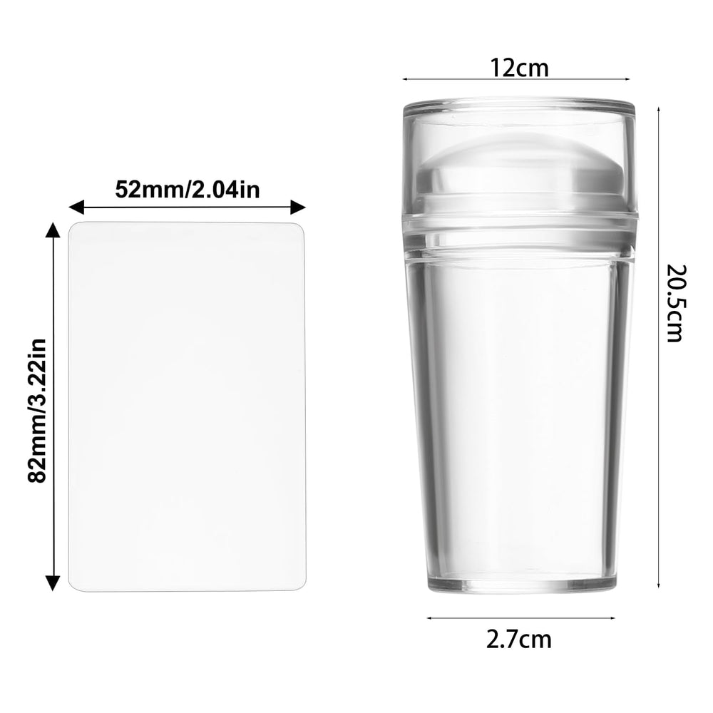 Eruinfang estampa uñas de silicona, suave y duradera para un acabado preciso