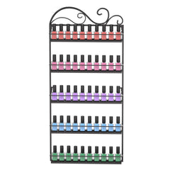 ERYTLLY estante de esmaltes para pared, organizador compacto para acceso rápido