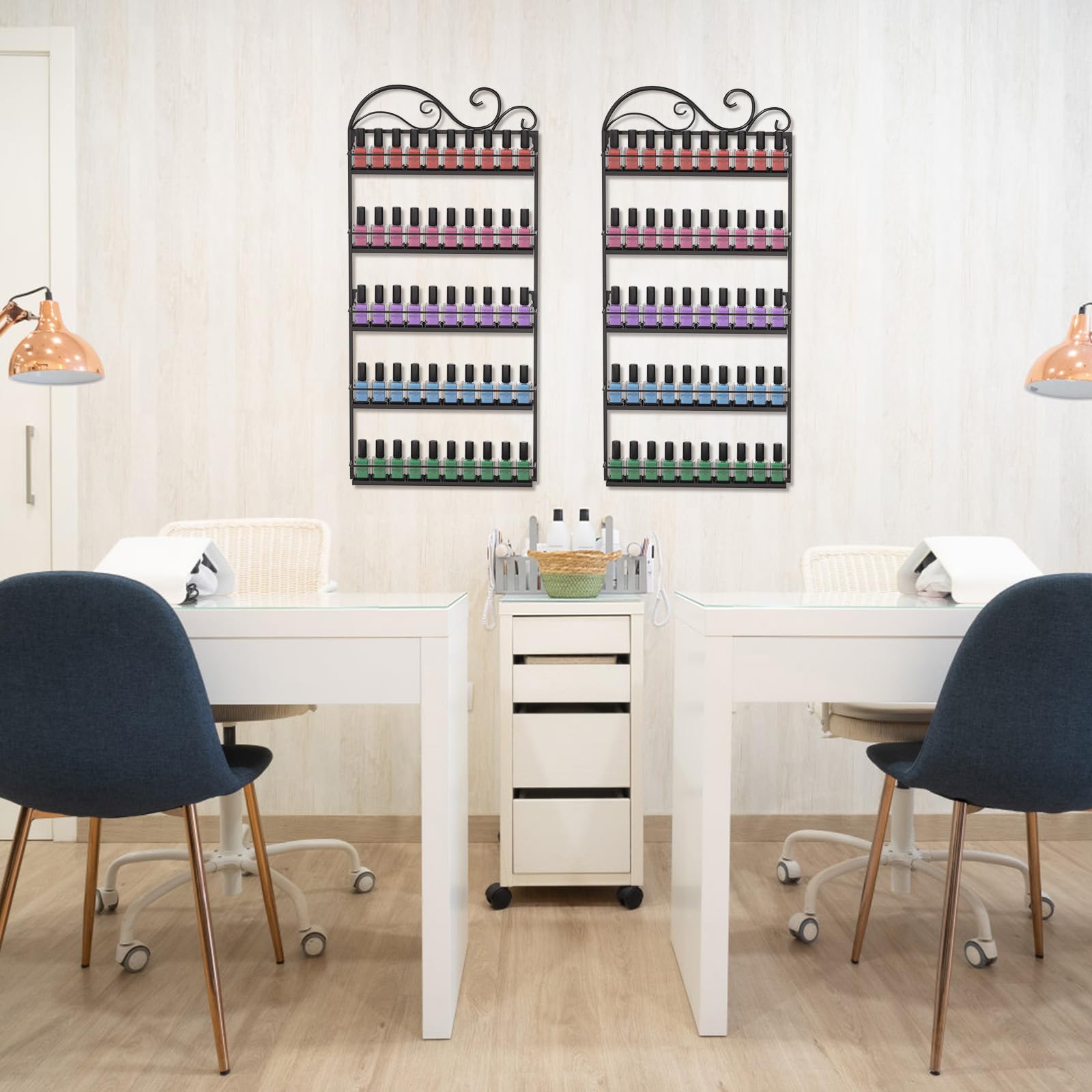 ERYTLLY uso en casa o salón de belleza para organización de esmaltes