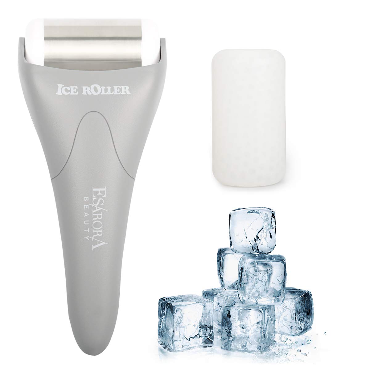 ESARORA rodillo de hielo para rostro, alivio suave y reducción de hinchazón facial.