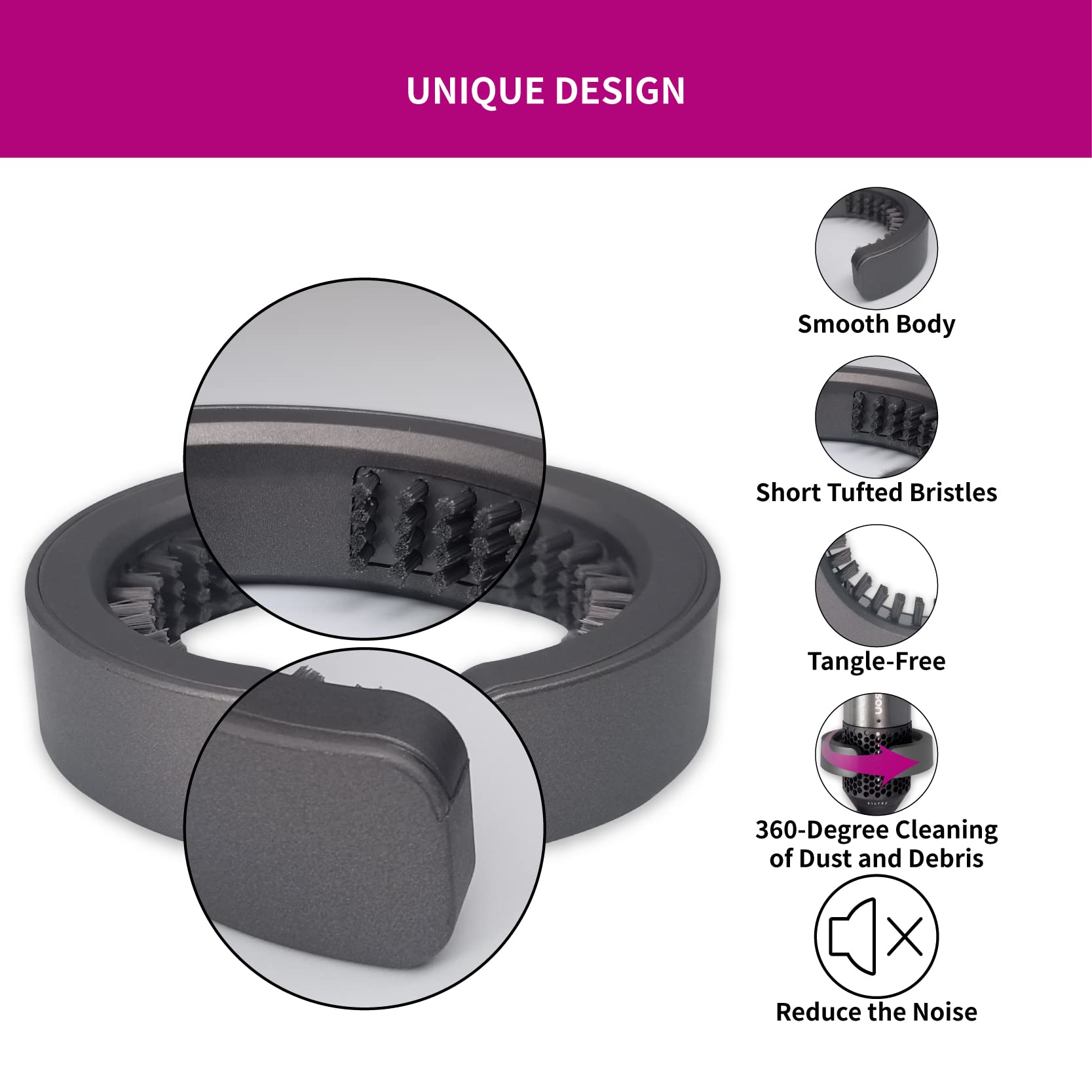 Accesorio Esctabalt Airwrap, diseño duradero para uso diario