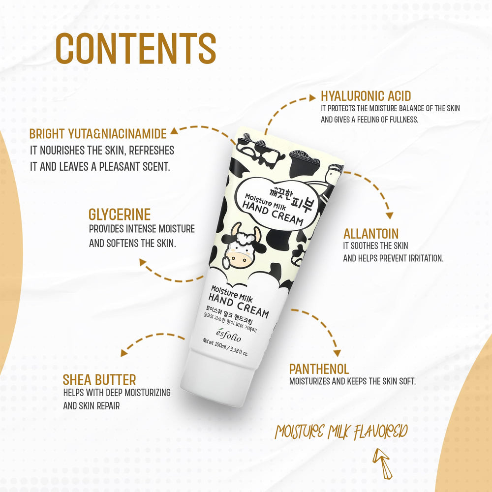 Esfolio crema de manos apta para todo tipo de piel.