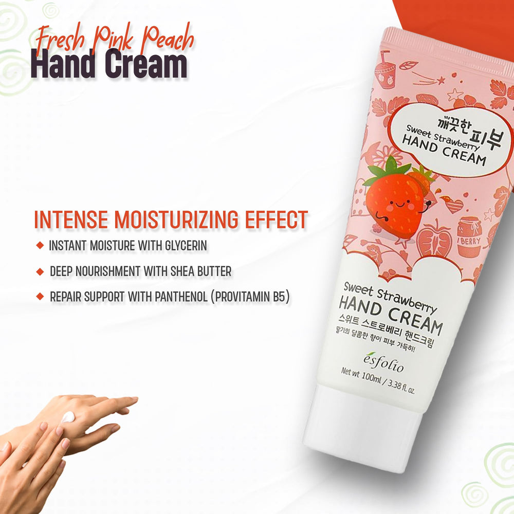 Esfolio crema de manos tubo 100 ml, ideal para bolso