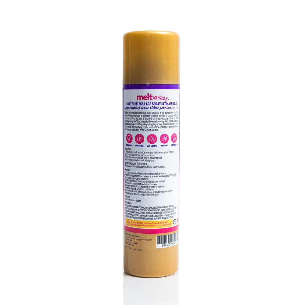 Esha MELT N SLAY, bote de 220 ml, acabado mate invisible para encaje.