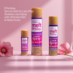 Esha MELT N SLAY, botella de 354 ml, resistencia al sudor para uso activo.