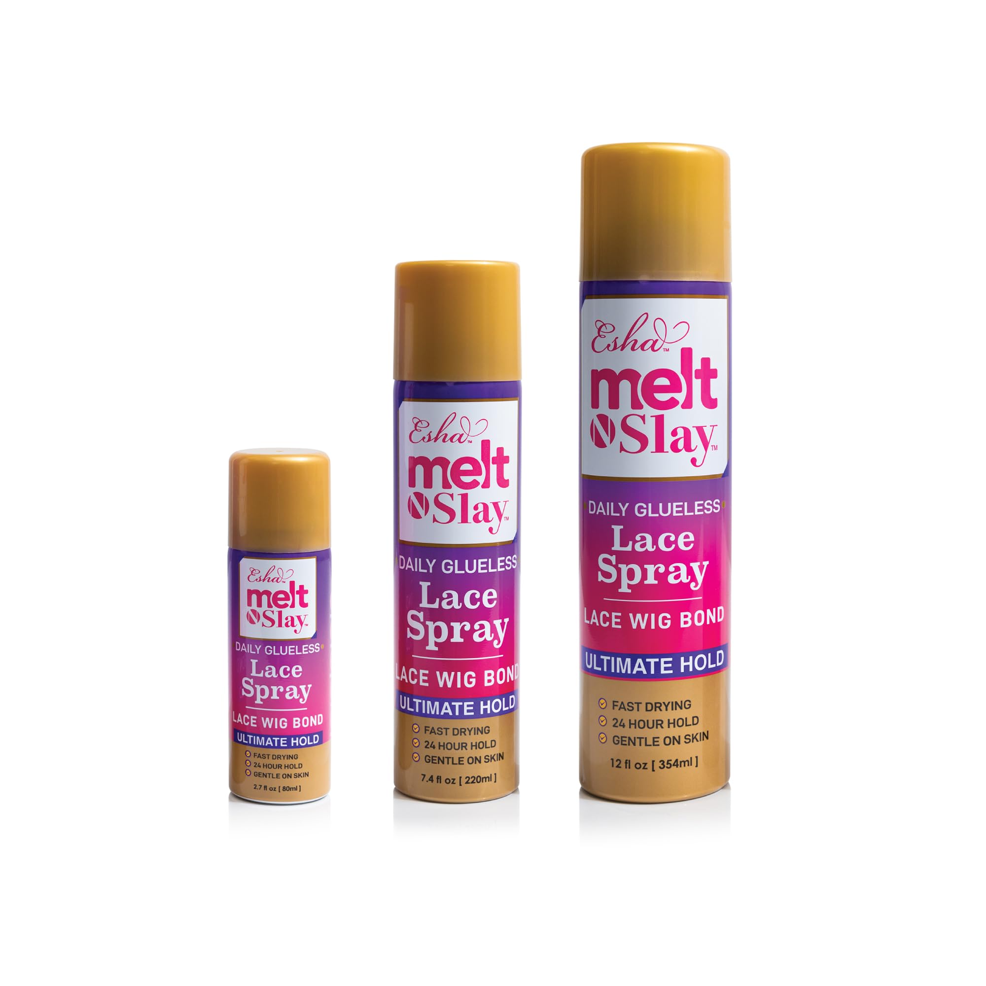 Esha MELT N SLAY, acabado seguro y discreto para encaje.