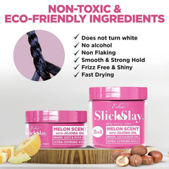 Gel Esha Slick N Slay aporta brillo sedoso al cabello trenzado