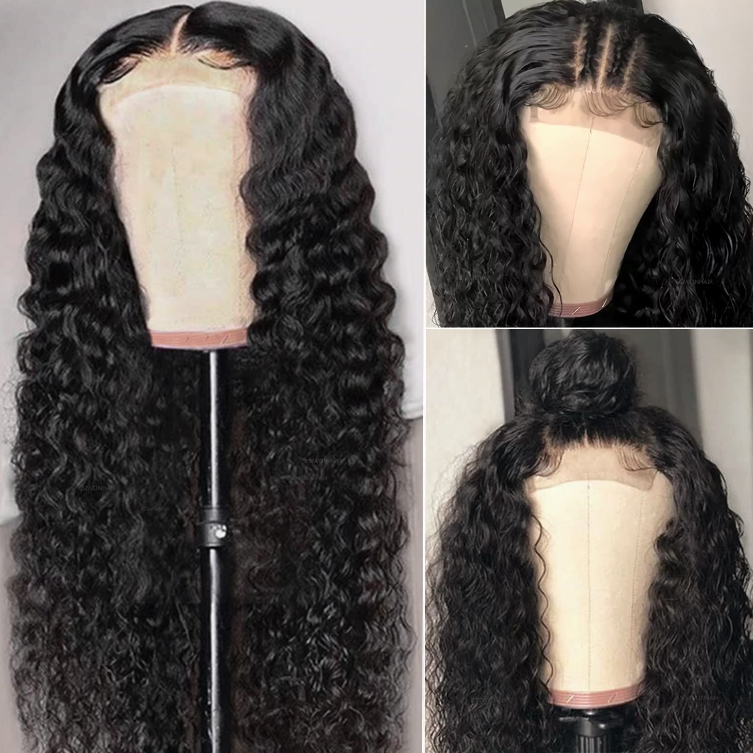 ESIWONHAIR cabello humano de alta calidad con acabado suave