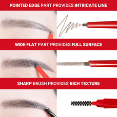 Espoir lapiz cejas balance punta-intricada logra líneas finas y detalles.