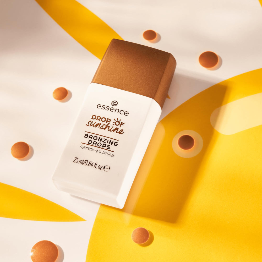 Aroma de coco durante la aplicación de las gotas bronceadoras