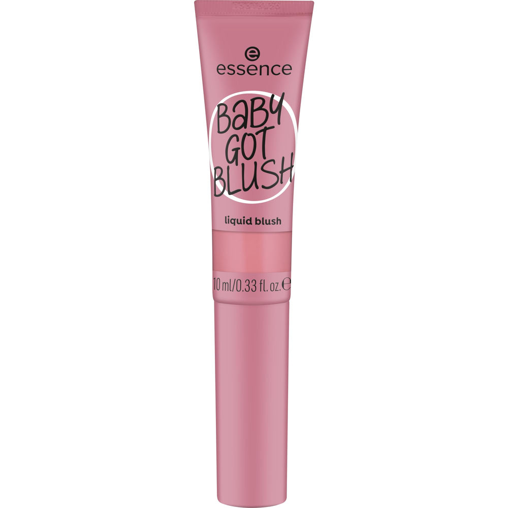 Tono-rosa-polvoriento de essence Baby Got Blush para un aspecto suave