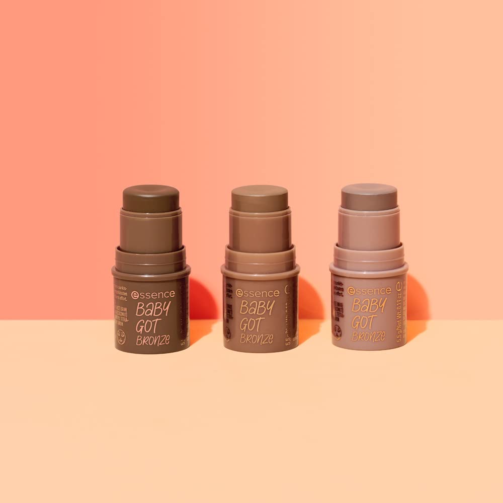 essence aplicación portátil en bolso para retoques ligeros durante el día.