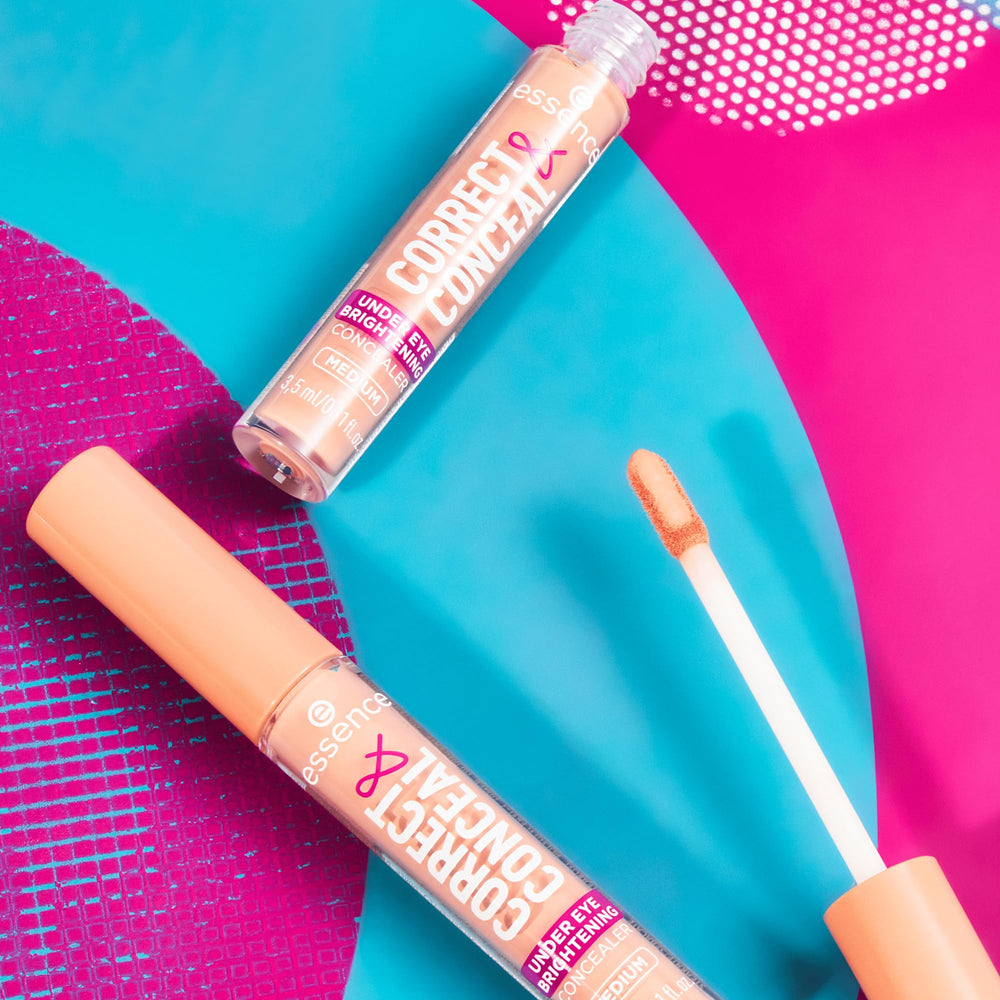 Essence Correct & Conceal acabado final natural en el rostro.
