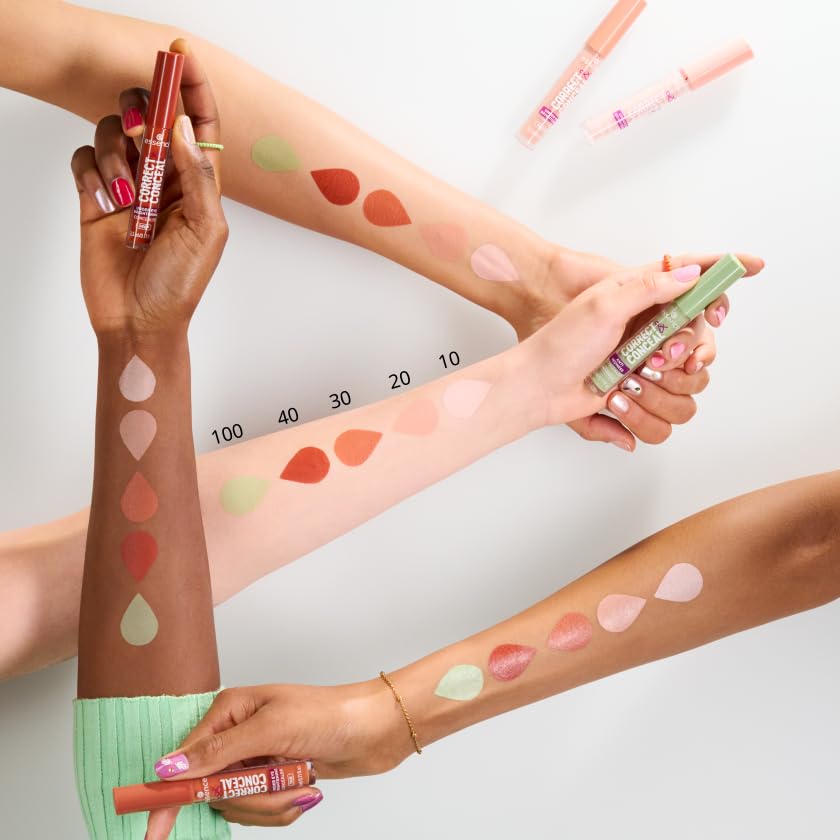 essence Corrector Iluminador para uso diario con acabado ligero.