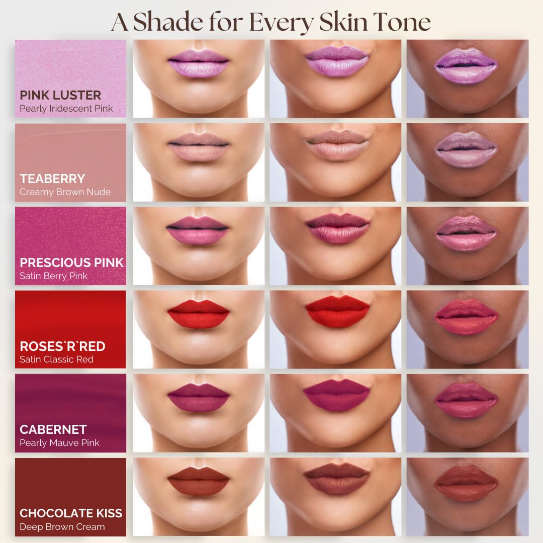 Labial Essence Of Argan resistente a borrones para un color estable.