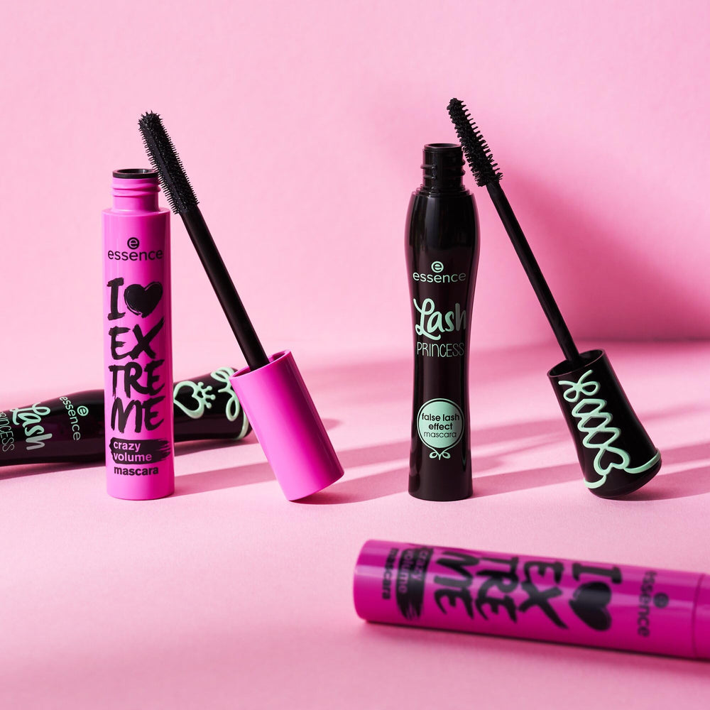 essence I Love Extreme Crazy Volume Mascara: duración todo el día para un look estable