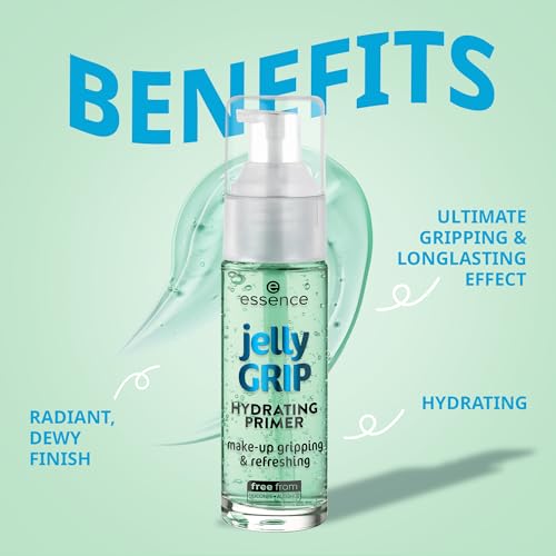 essence Jelly Grip Primer, formato bomba para aplicación rápida y uniforme