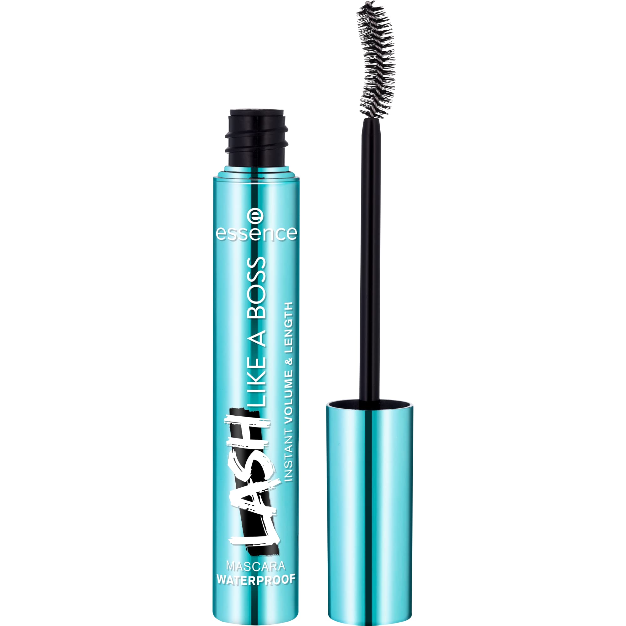 essence lash like a boss envase azul metalico para look impactante