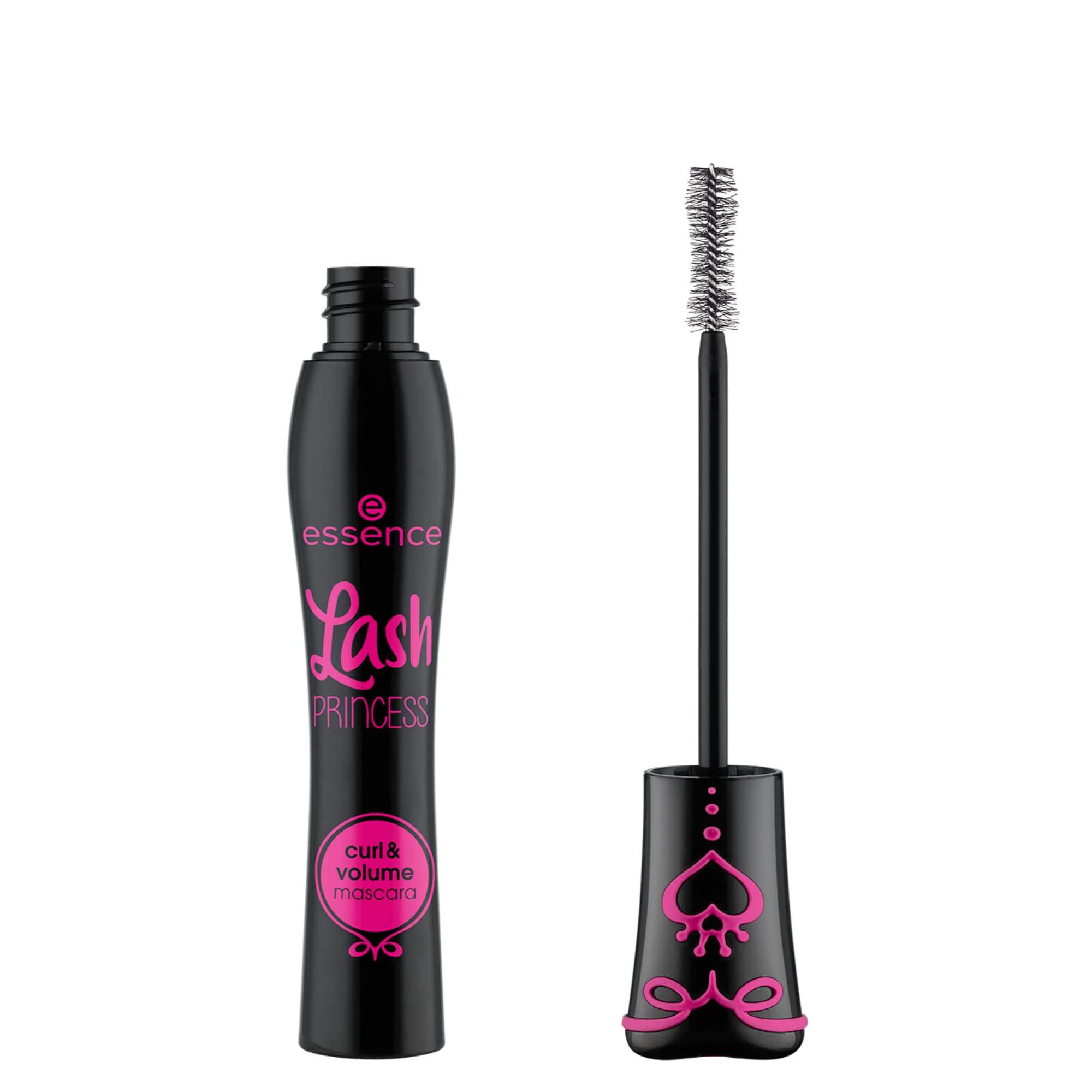 essence Lash Princess: aplicador curvo para una aplicación suave y uniforme.