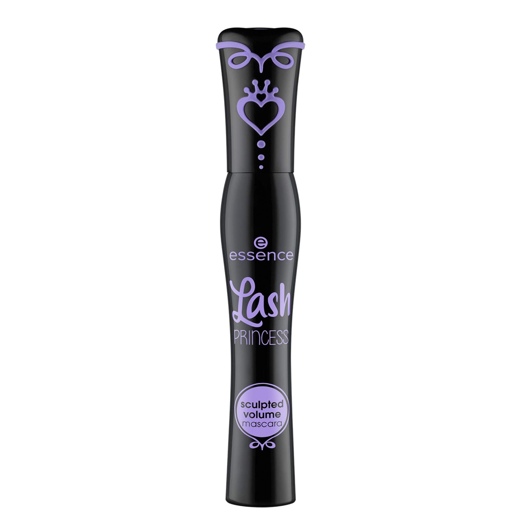 Essence Lash Princess aplicador curvo facilita definición precisa y aplicación suave.