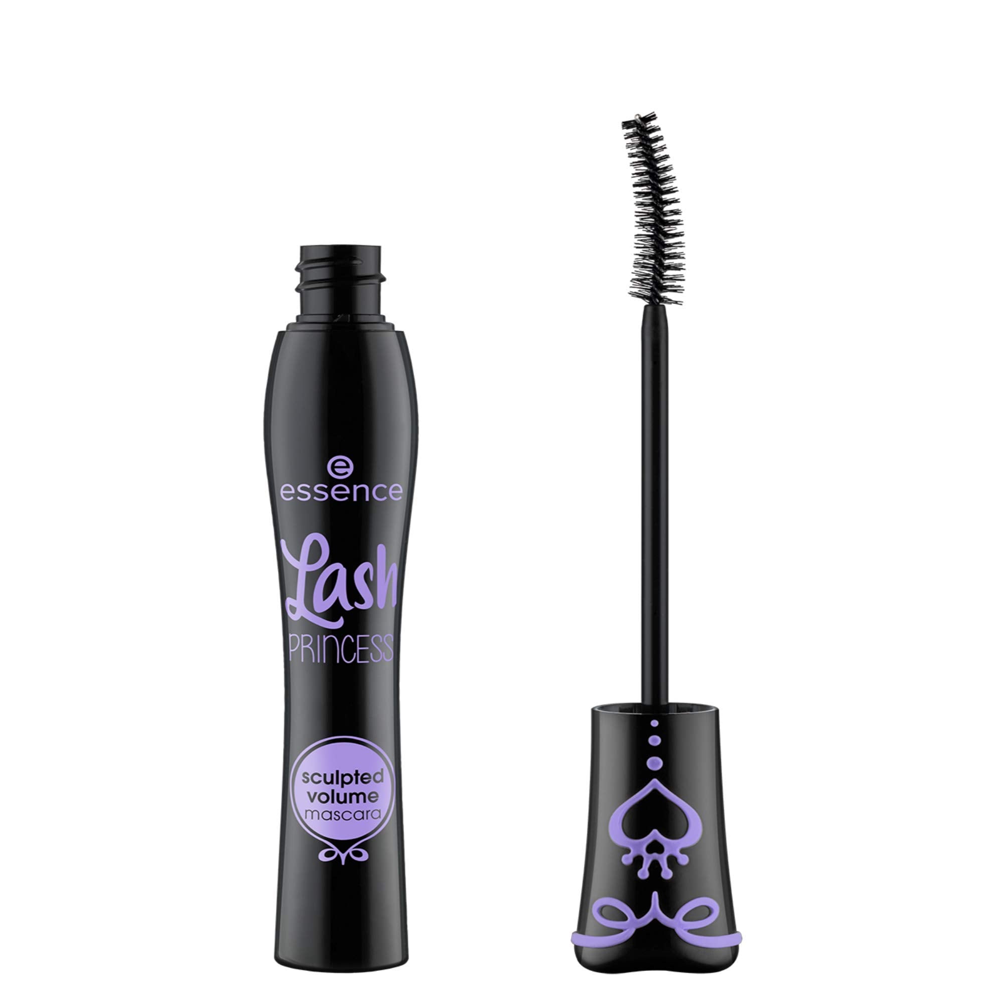 Essence Lash Princess escultura de volumen para un aspecto definido y duradero.