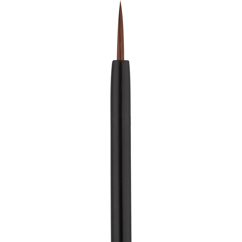 essence Lash Princess delineador líquido blanco resistente al agua para delineados suaves.