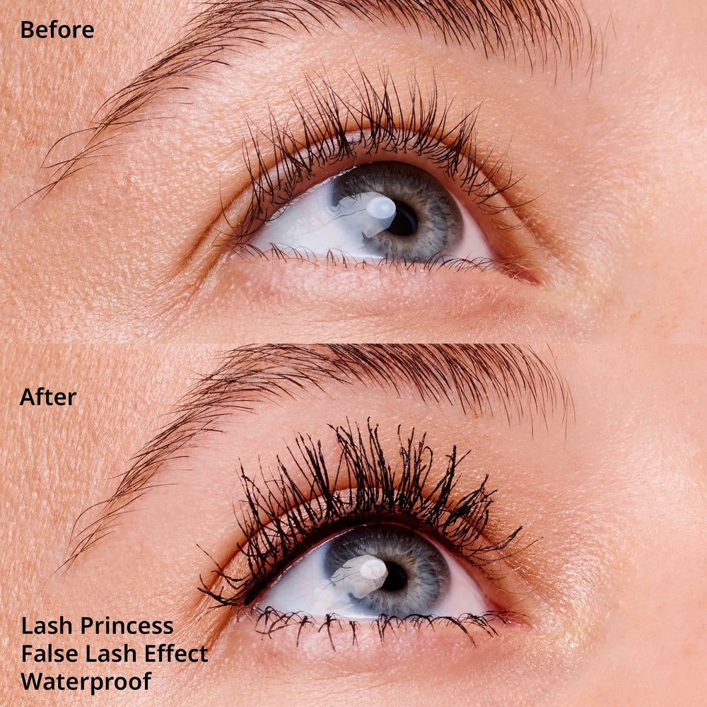 essence Lash Princess Mascara: pestañas separadas y definidas.
