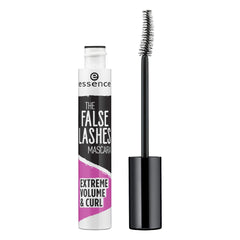 essence máscara de pestañas extremo volumen y rizado para un efecto intenso.
