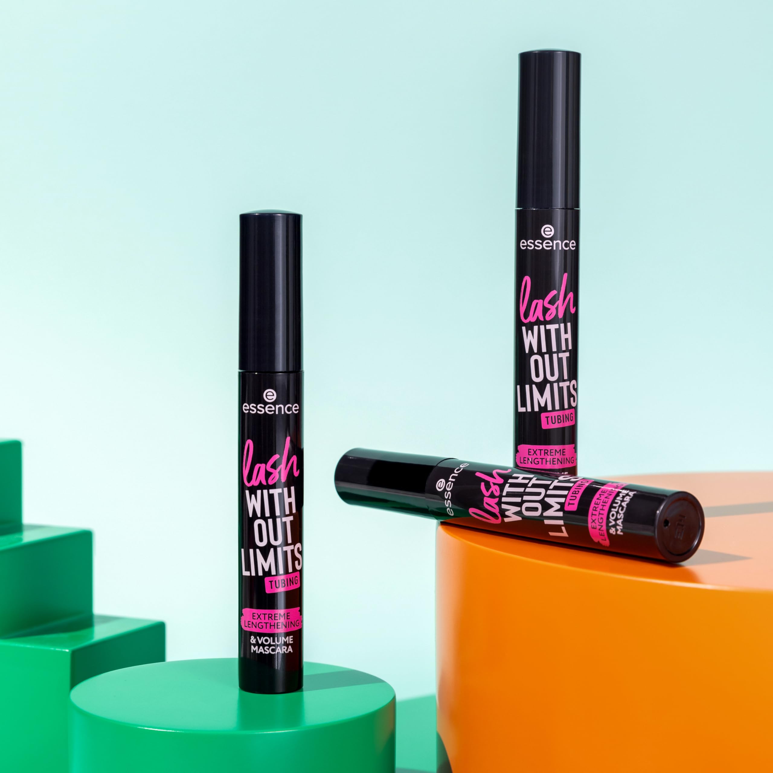 essence Lash Without Limits resistente al agua, ideal para uso diario y climas.