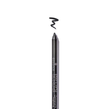 essence Stay & Play Gel Eyeliner: aplicación suave para delineados precisos.
