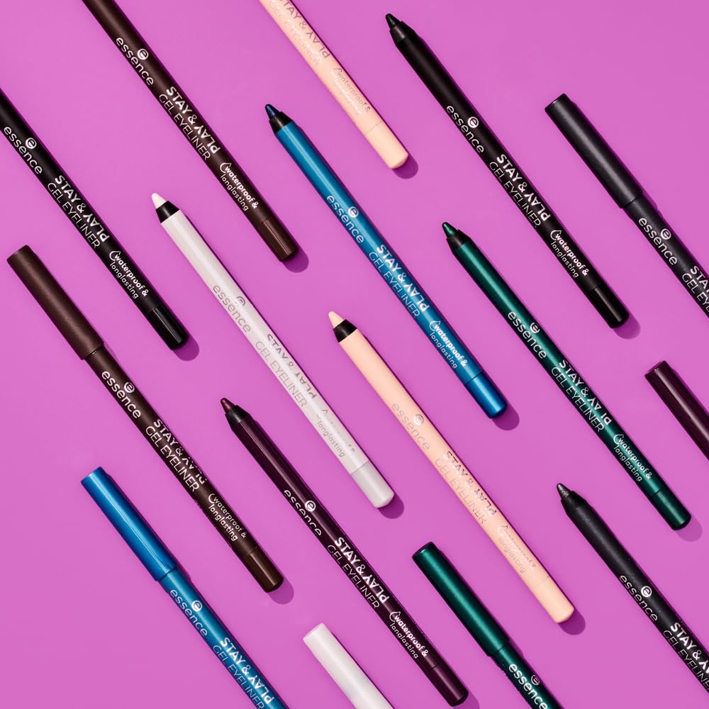 Stay & Play Gel Eyeliner hecho en Francia, control de calidad.