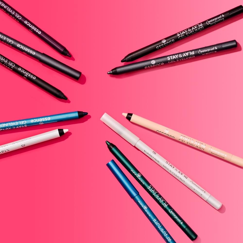 essence Stay & Play Gel Eyeliner sin parabenos para una fórmula más suave