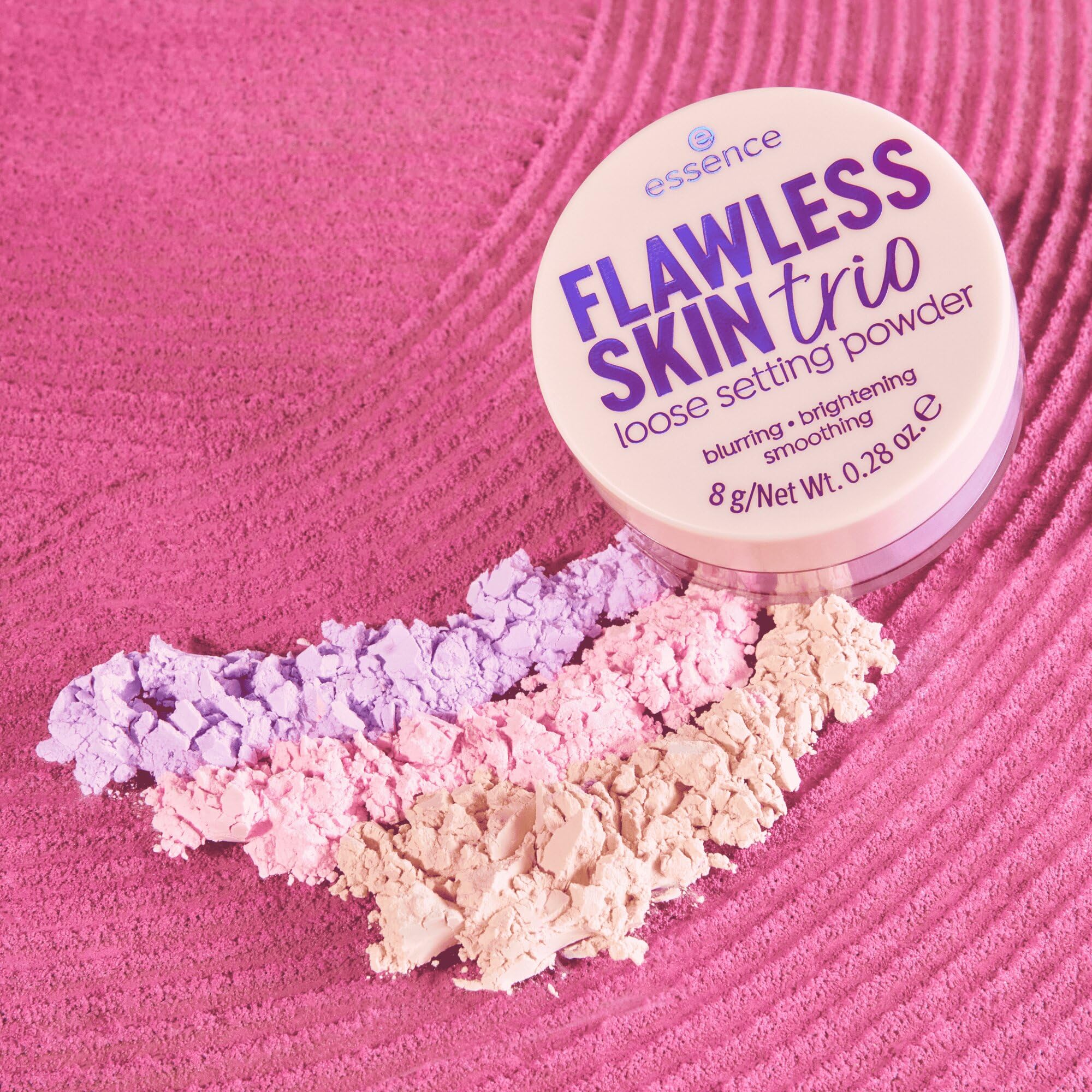 essence Flawless Skin Trío, acabado mate y control de brillo en piel
