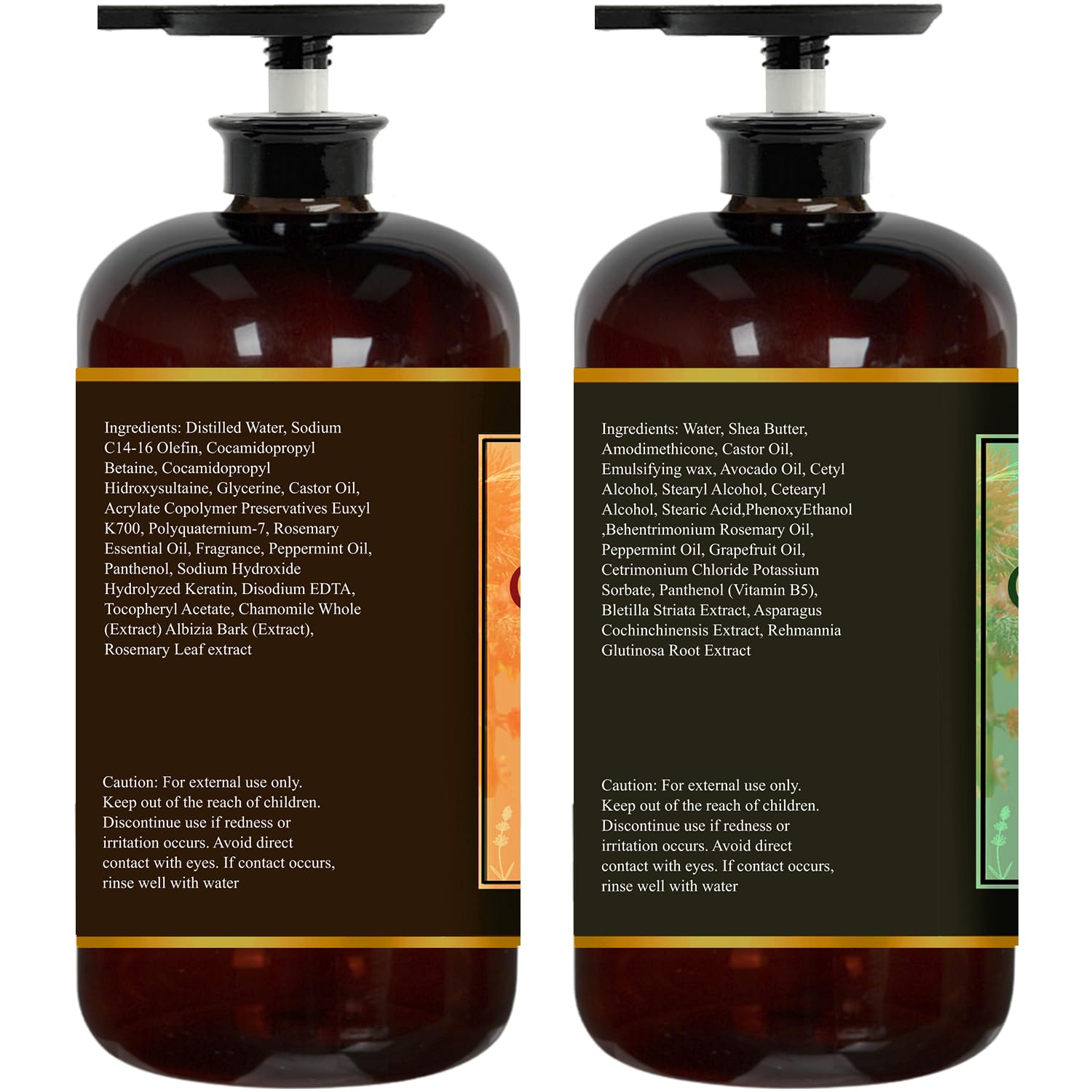 Essentially KateS acondicionador de aceite de ricino con romero y menta, cabello suave.