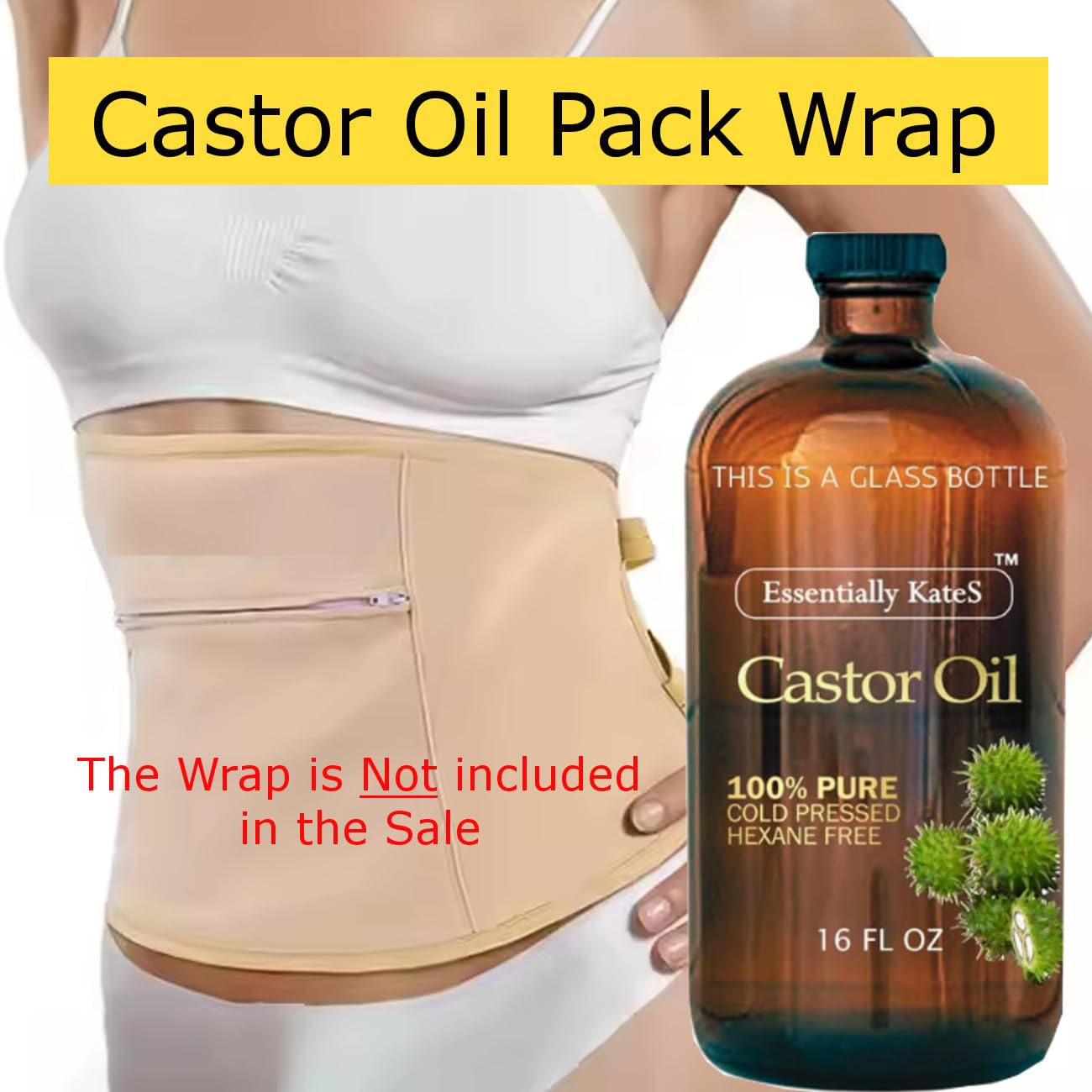 Essentially KateS Castor Oil nourishes dry skin and scalp for deep moisture.