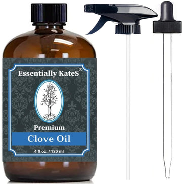 Essentially KateS clavo hoja aceite en botella para aromaterapia suave