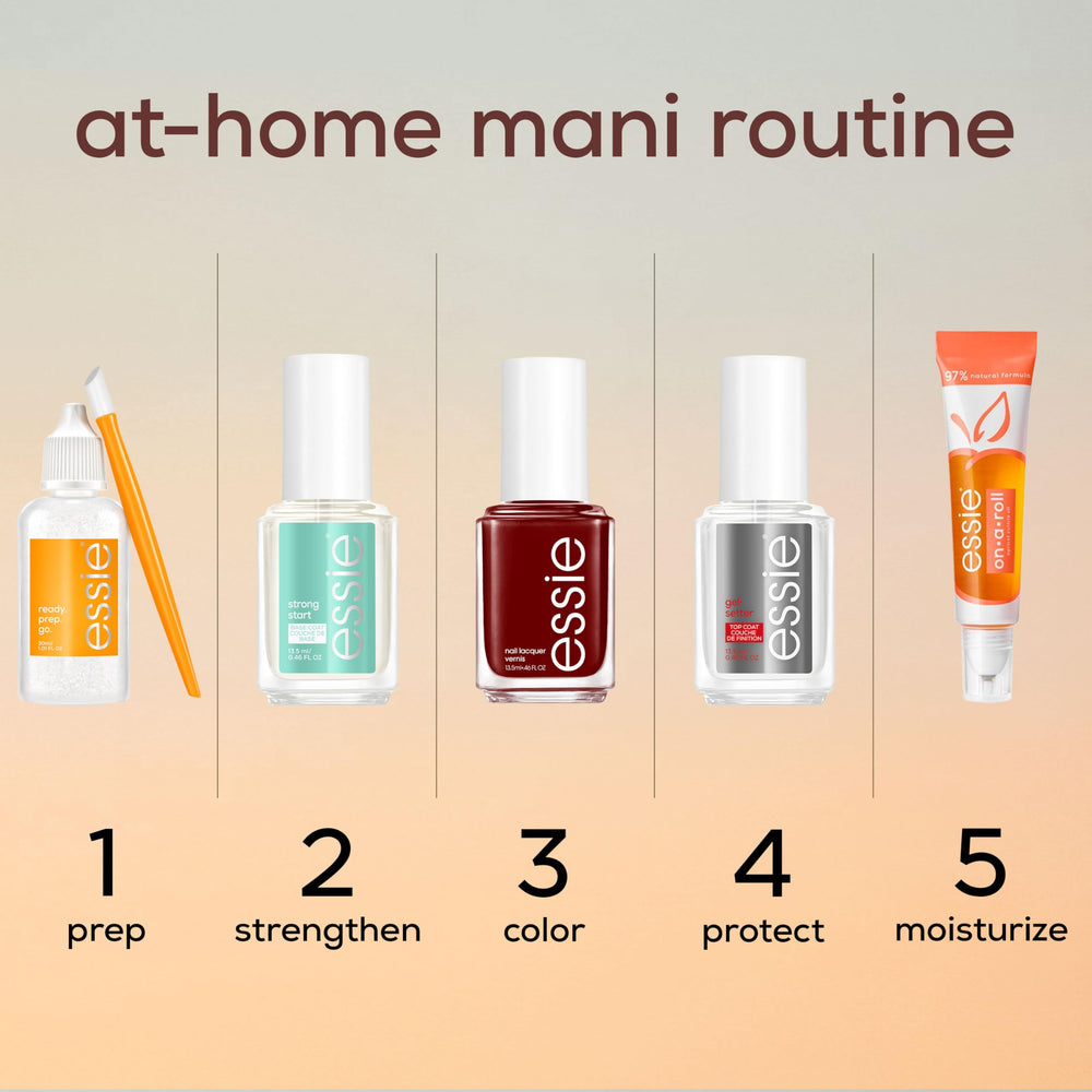 Base de essie para una adherencia estable.