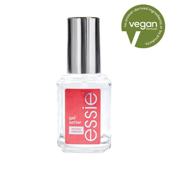essie capa superior de gel, aplicación suave y rápida