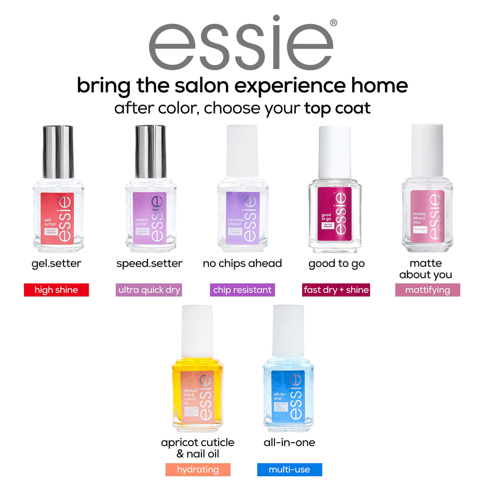 essie capa superior de gel, guía paso a paso para manicura impecable