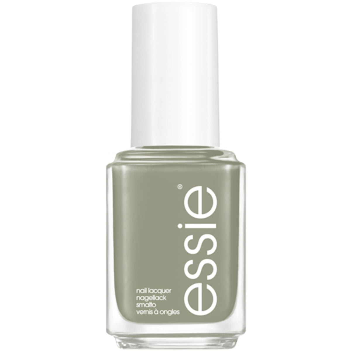 Esmalte essie Conexión Natural en botella, acabado cremoso.