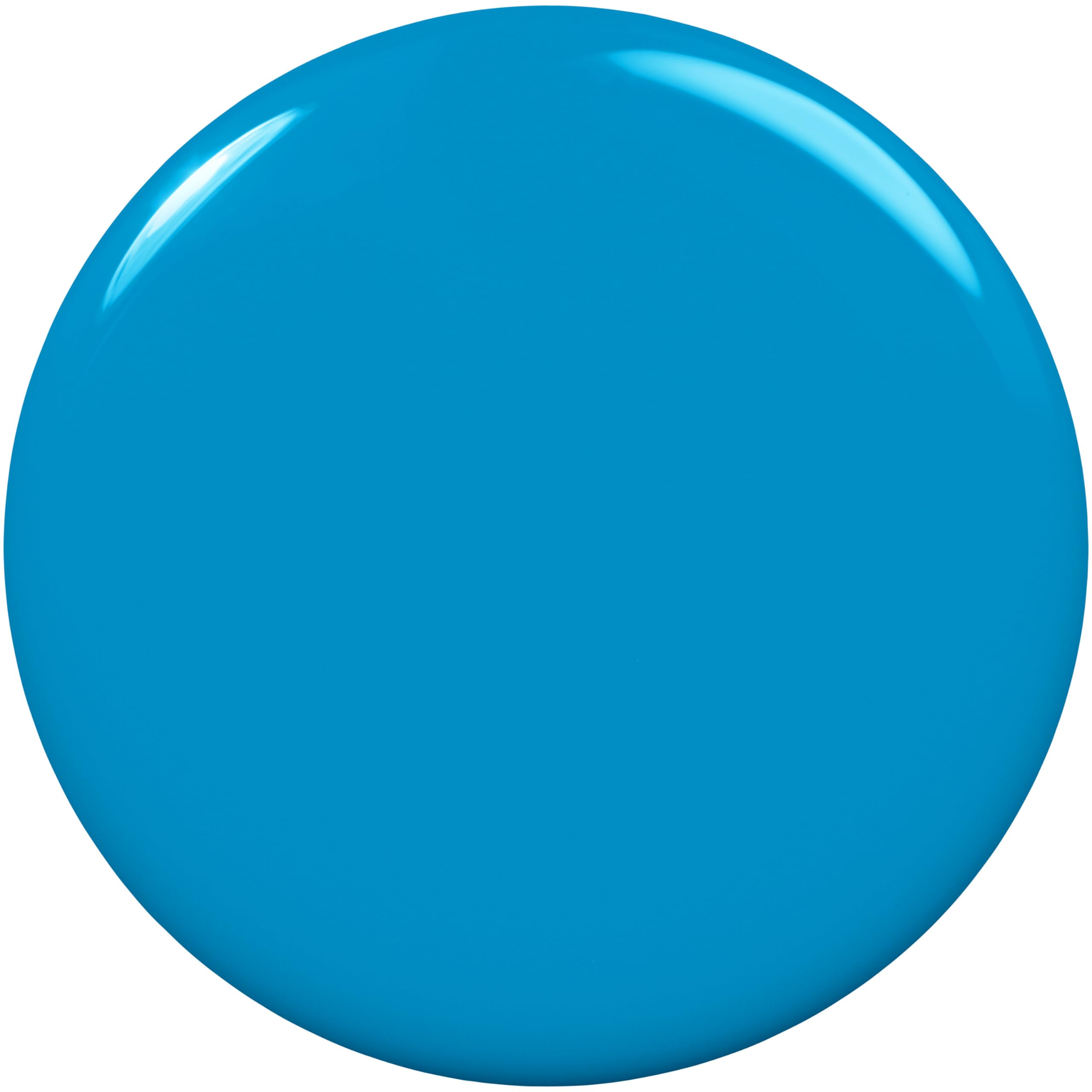 Esmalte essie azul Offbeat Chic, acabado cremoso y brillo intenso.