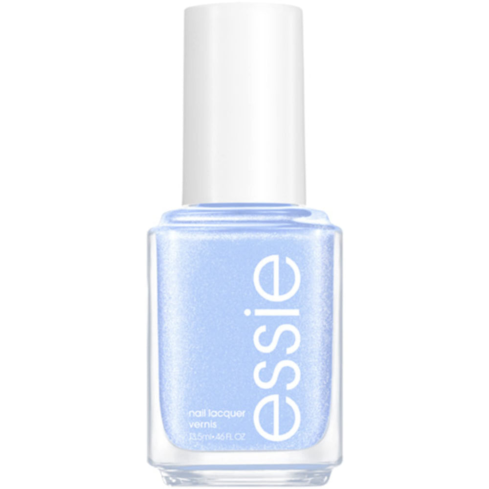 essie esmalte azul brillante con acabado liso y duradero
