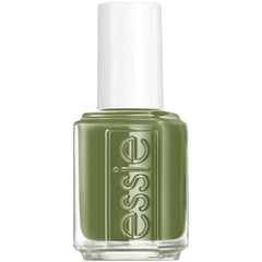 essie Ferris of Them All en tono khaki verde cremoso para cobertura uniforme.