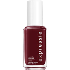 essie expressie botella borgona oscura: color intenso y secado rápido