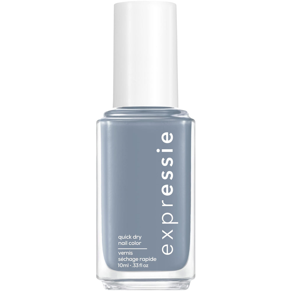 essie expressie laca de uñas en azul pizarra, secado rápido para retoques exprés